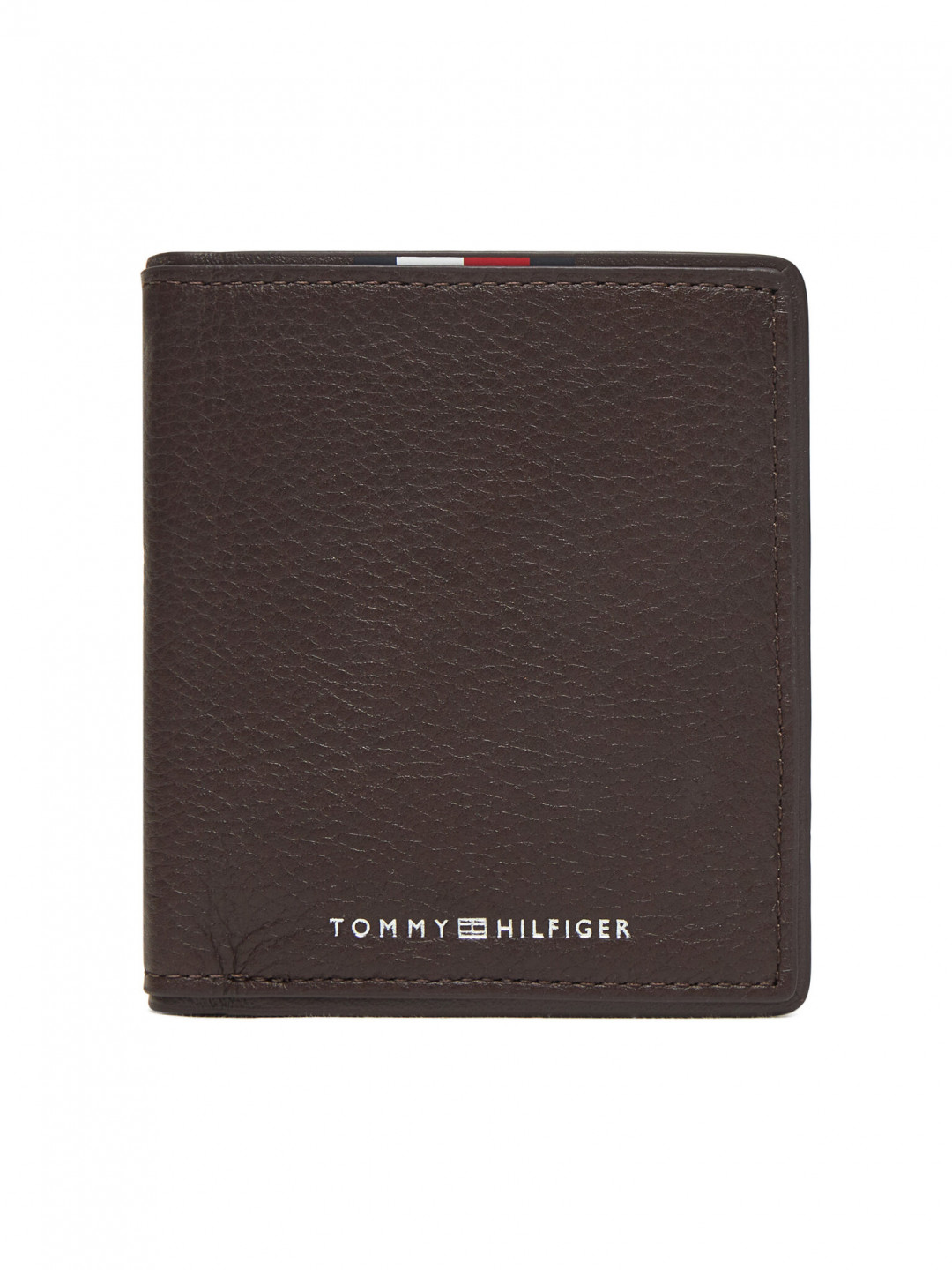 Tommy Hilfiger Velká pánská peněženka Th Corp Trifold AM0AM13742 Hnědá